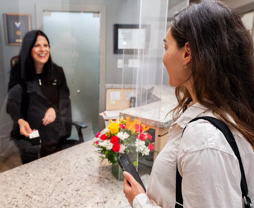 City Dental Center reception